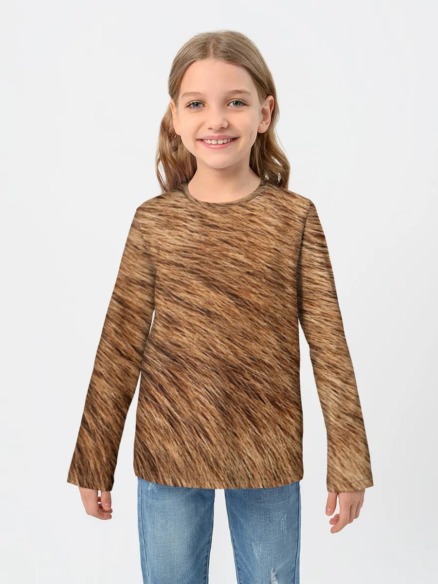 Warm Brown Fur Texture