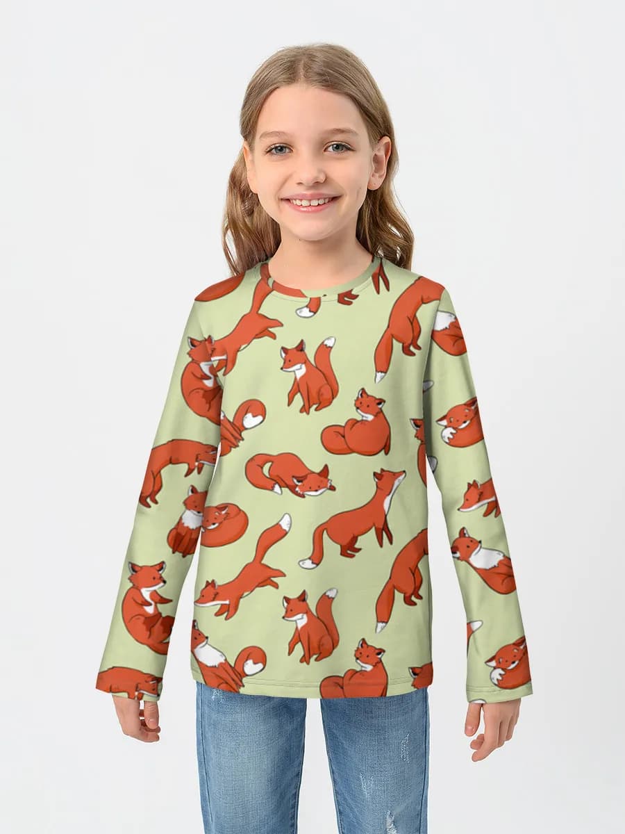 Playful Foxes Print