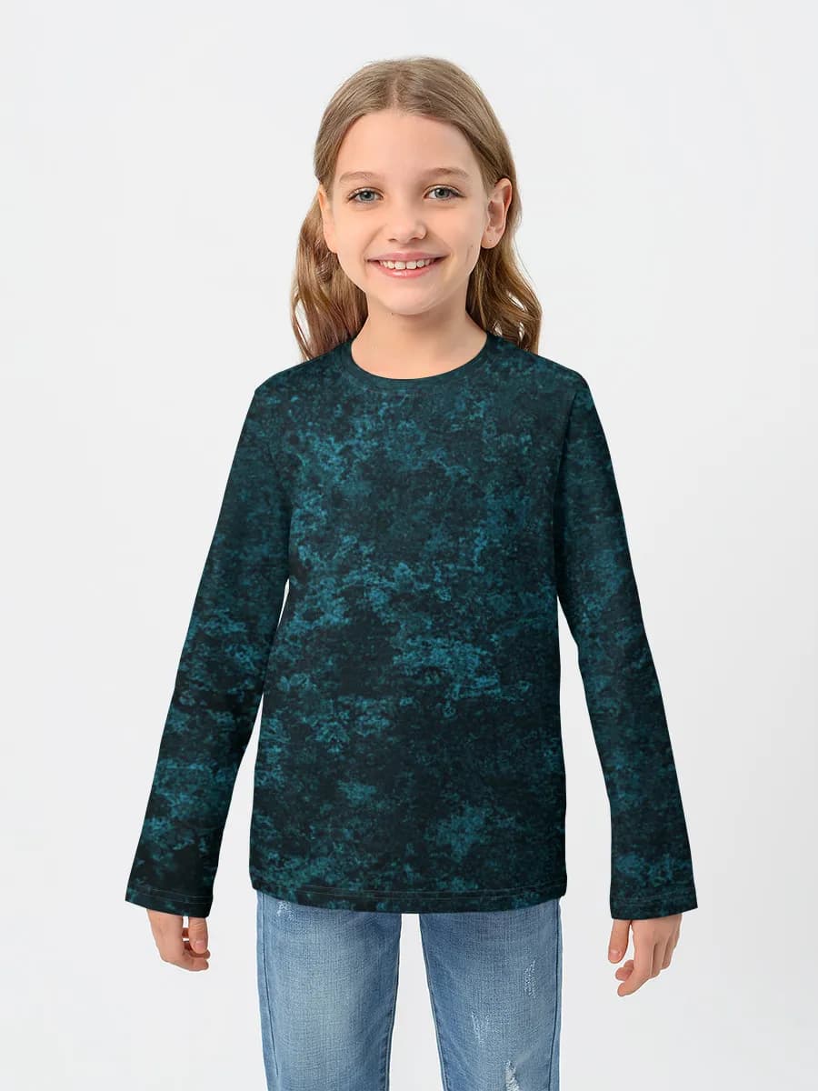 Dark Teal Grunge Texture