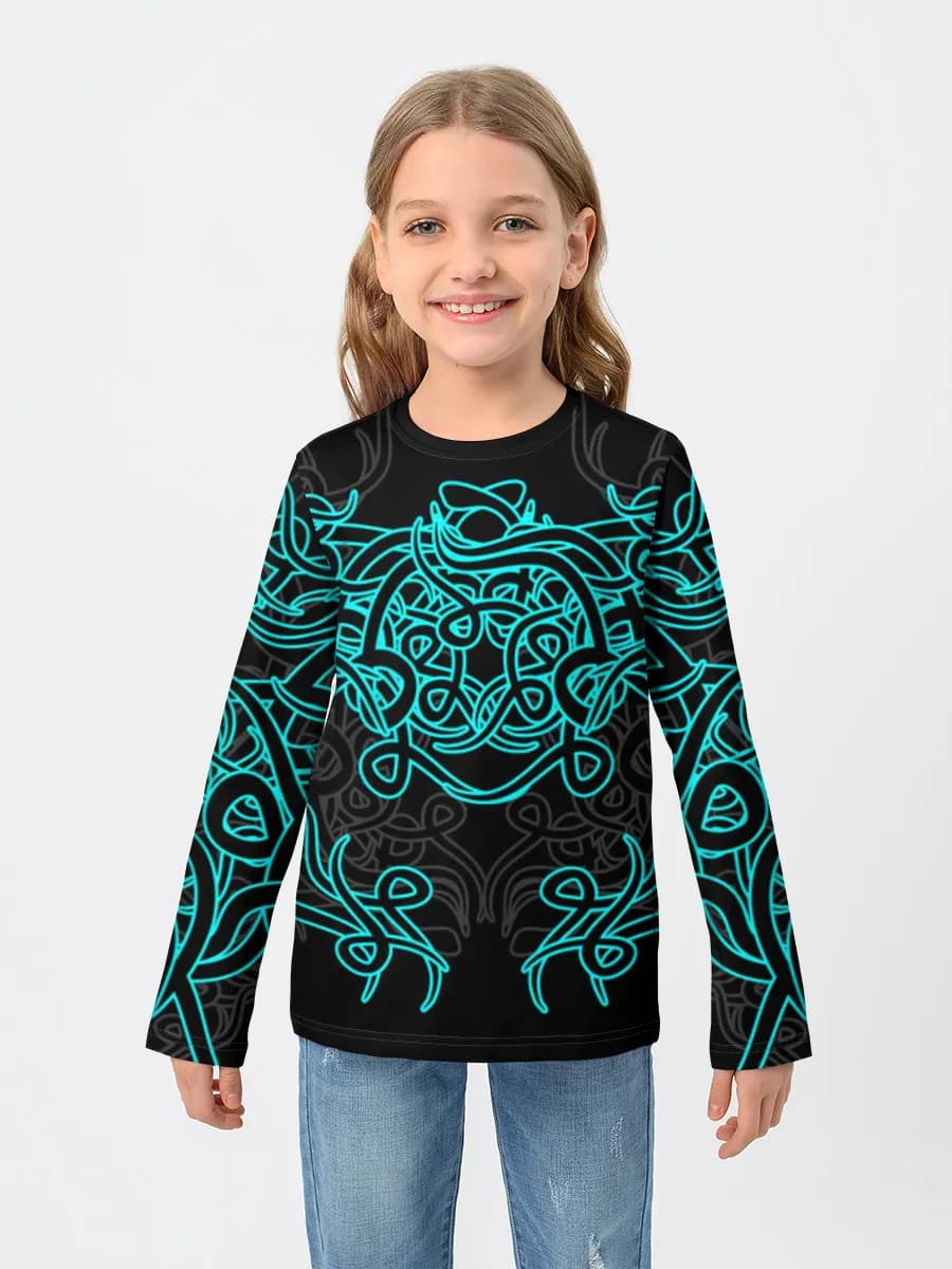 Neon Ornamental Symmetry