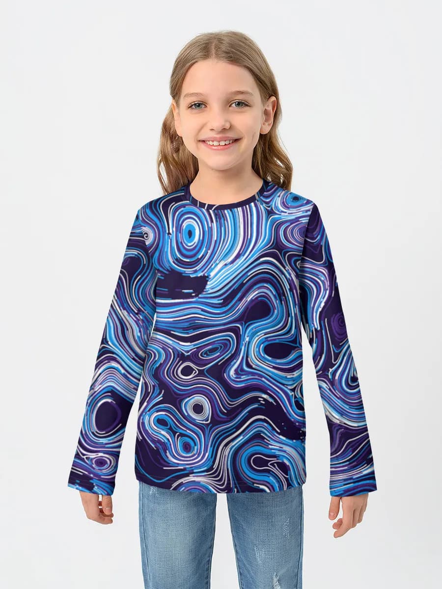 Neon Liquid Contours