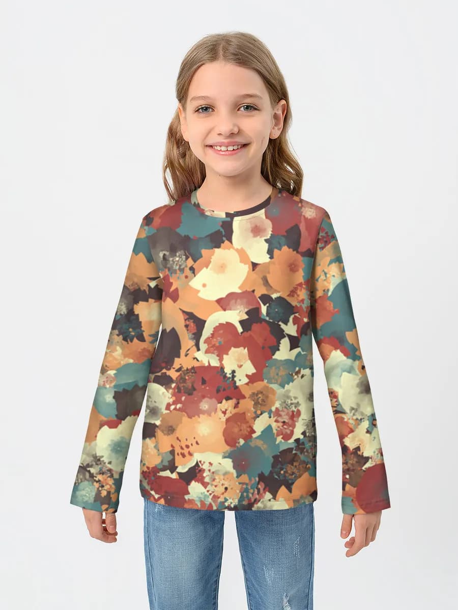 Abstract Autumn Florals
