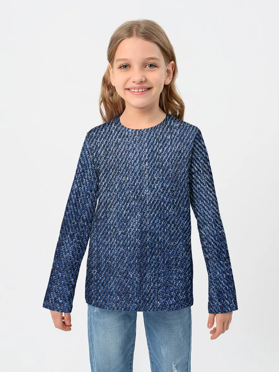 Classic Blue Denim Texture