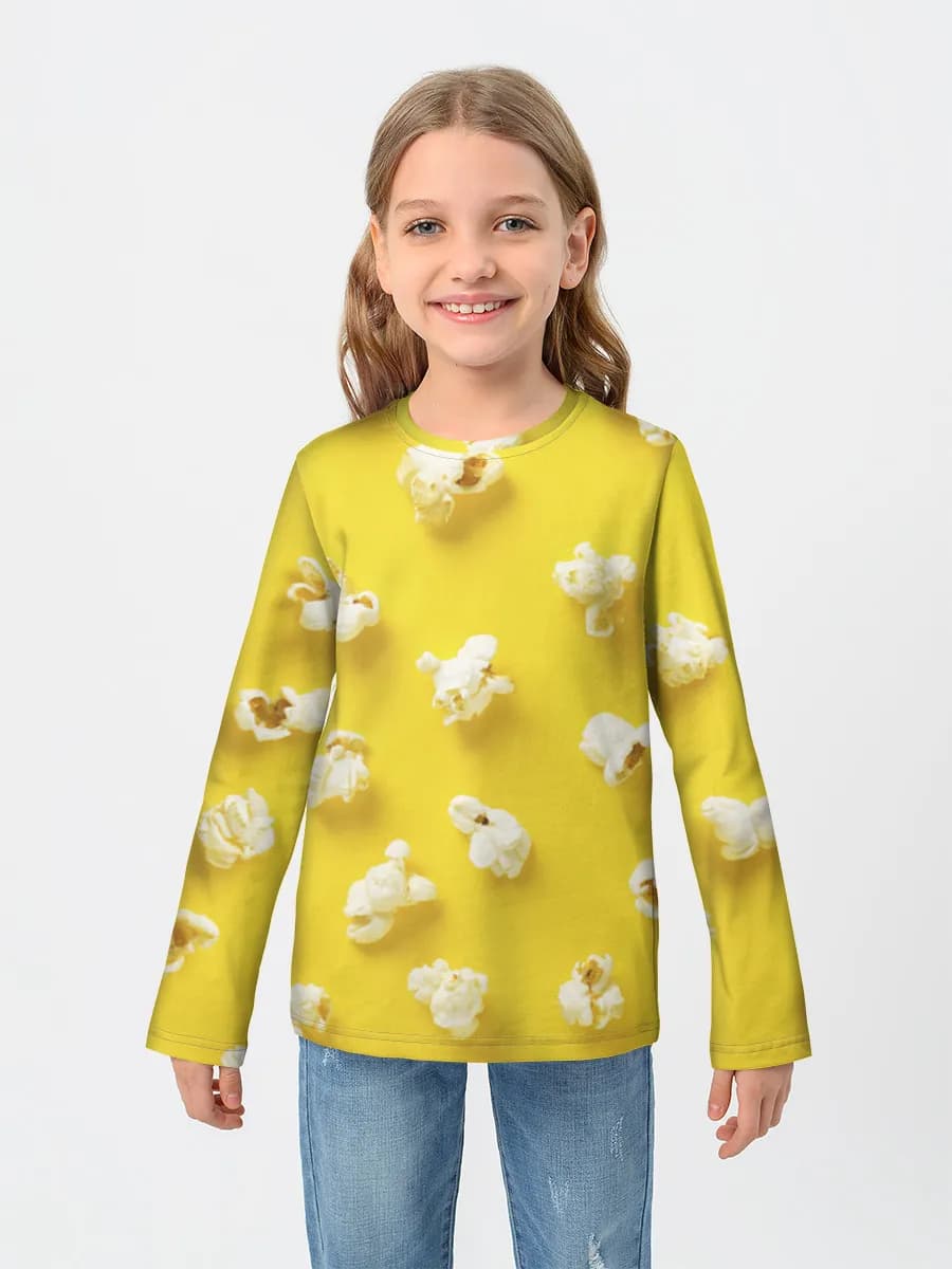Popcorn On Yellow