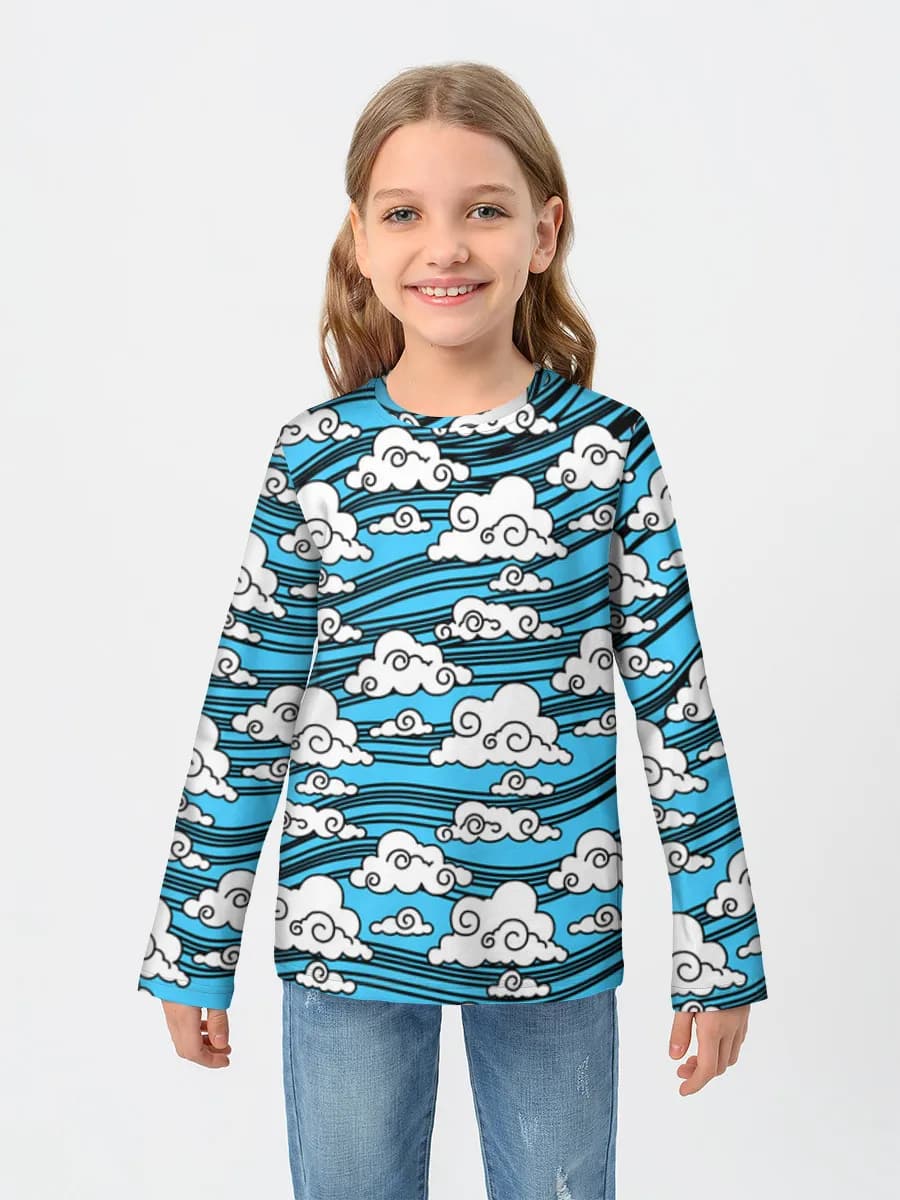 Whimsical Cloud Waves