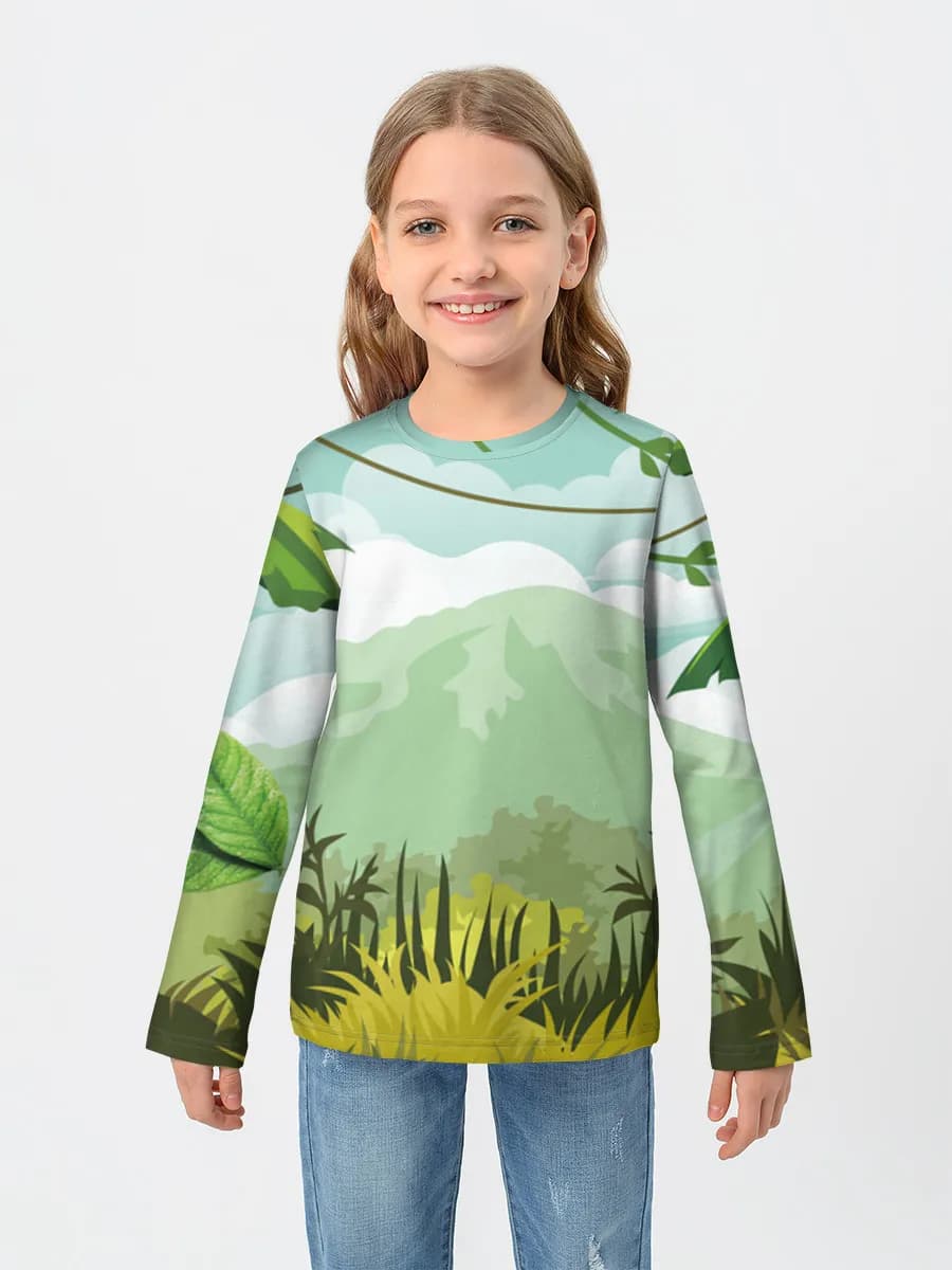 Tropical Jungle Landscape