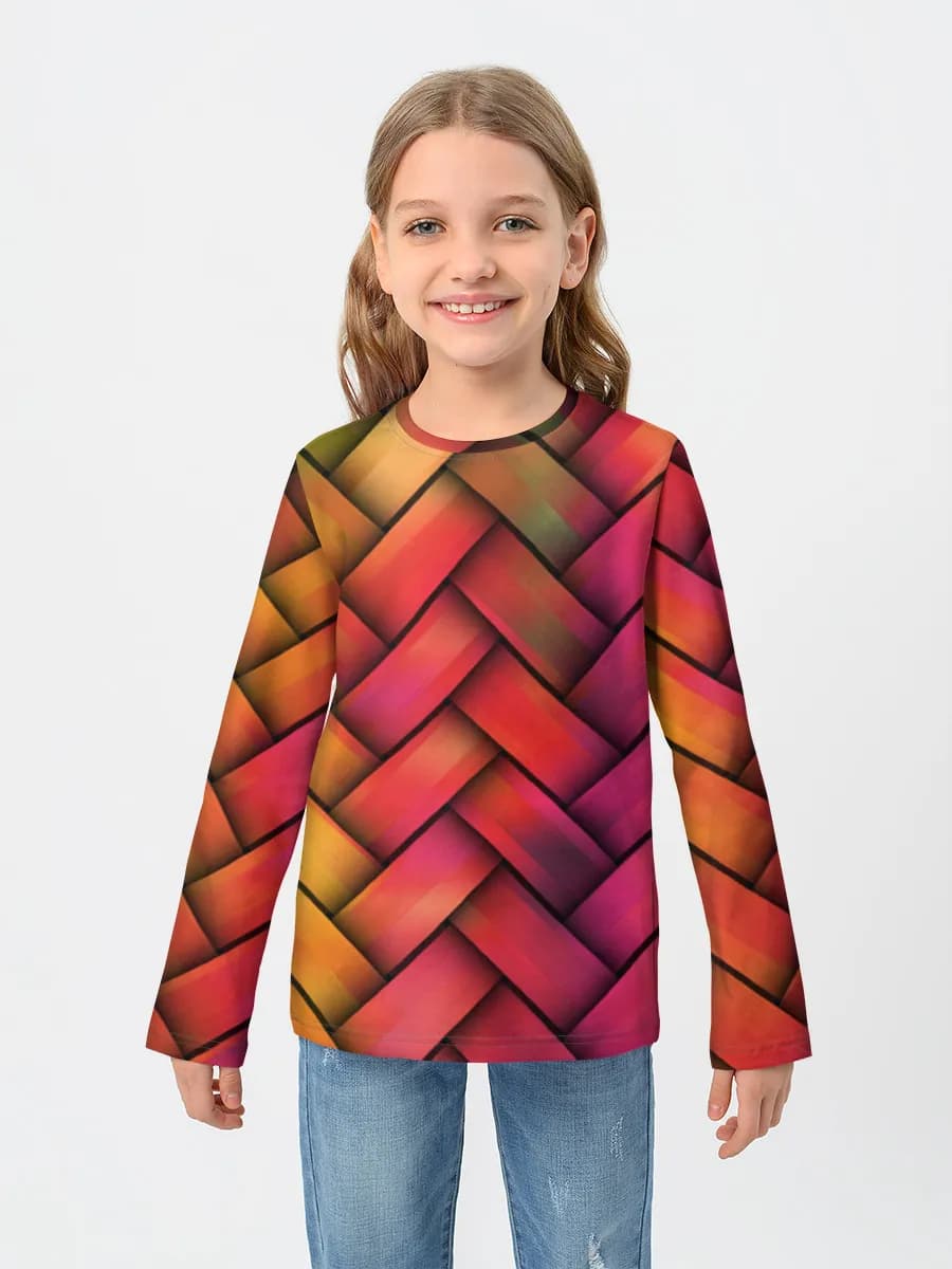 Vibrant Woven Color Blocks