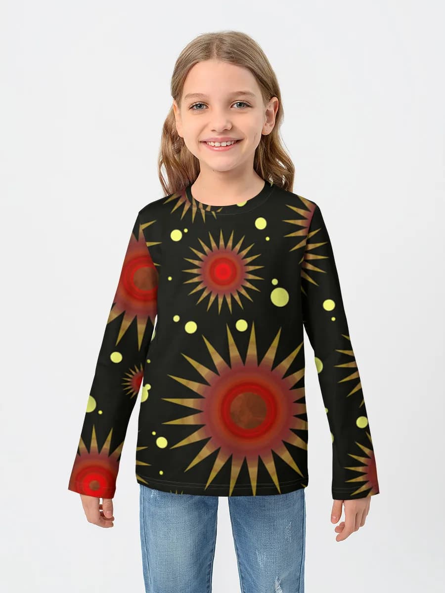 Cosmic Sunburst Sky
