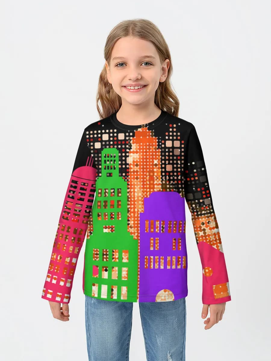 Neon City Skyline