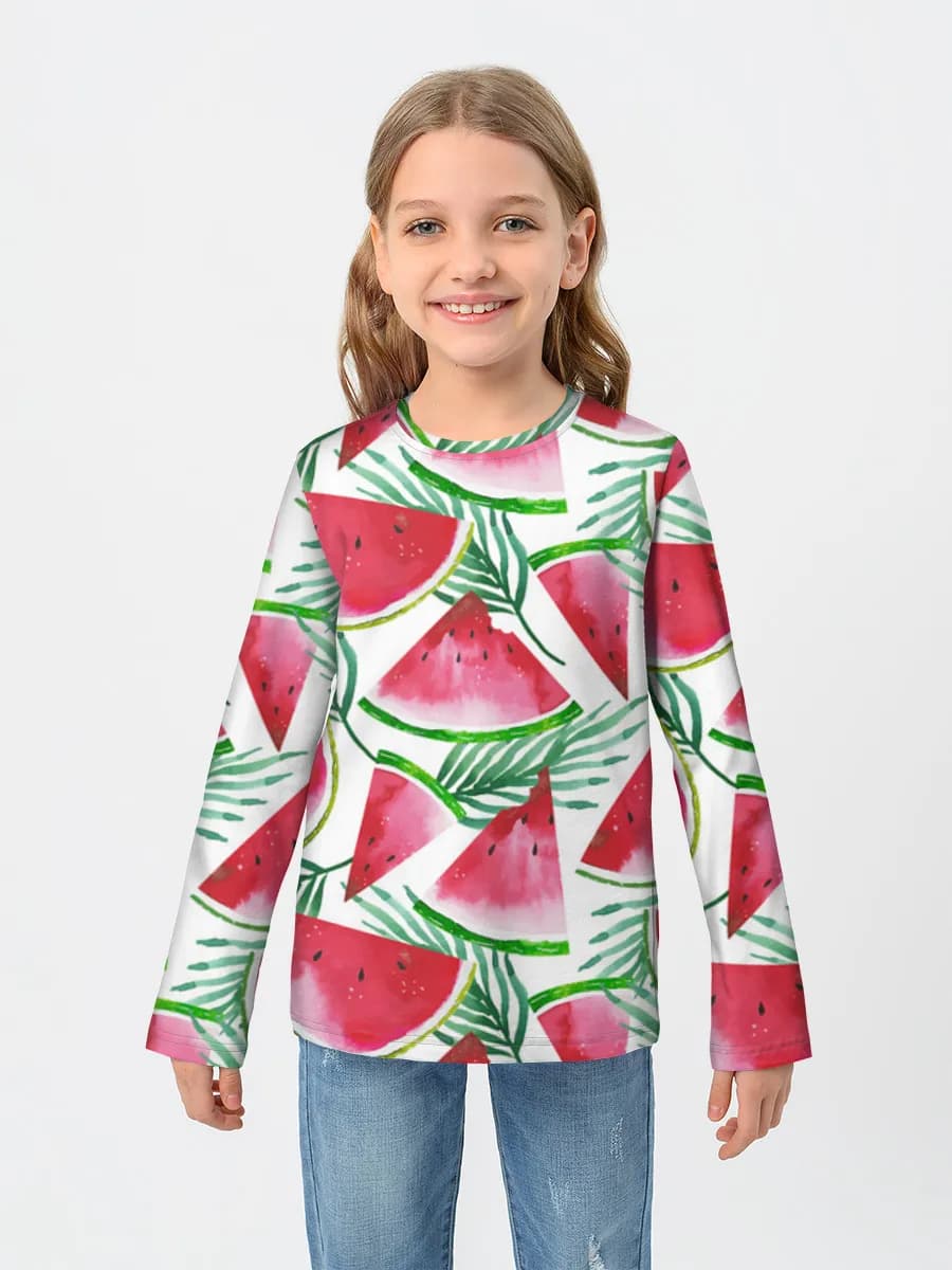 Watercolor Watermelon Slices