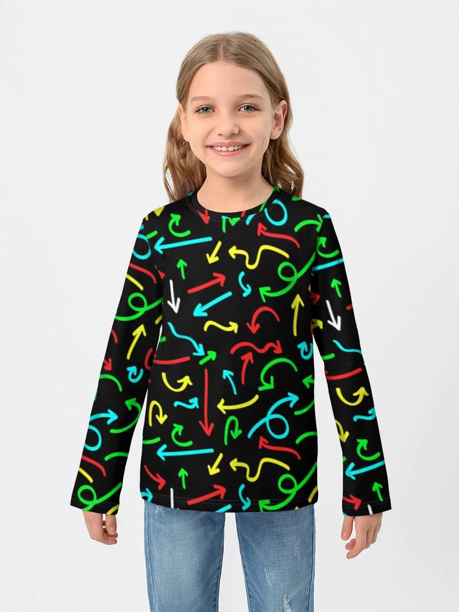 Neon Doodle Arrows