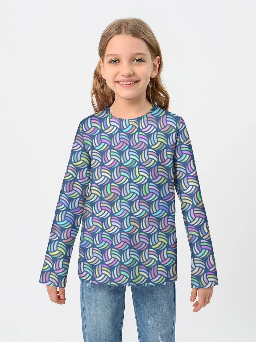 Pastel Rainbow Geometric Waves