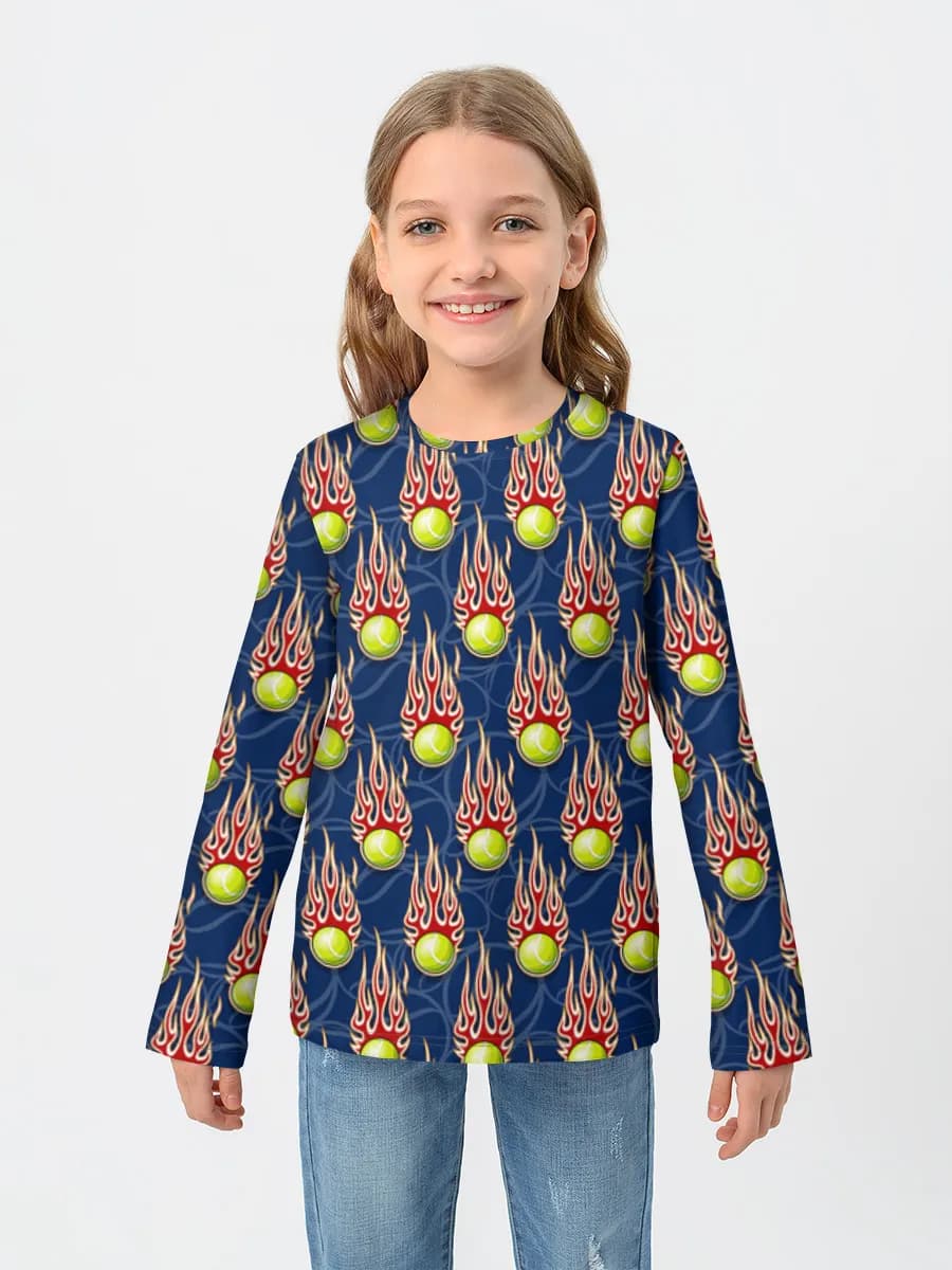 Flaming Tennis Balls