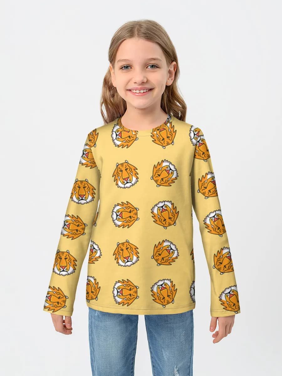 Cute Cartoon Tiger Faces
