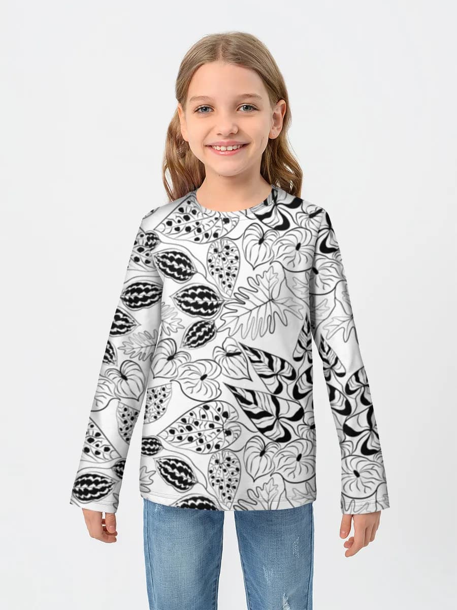 Monochrome Tropical Botanicals