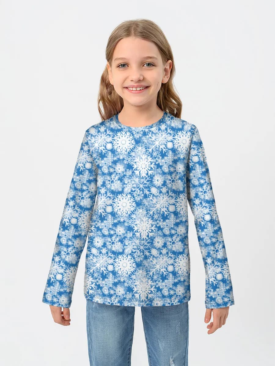 Winter Snowflake Print