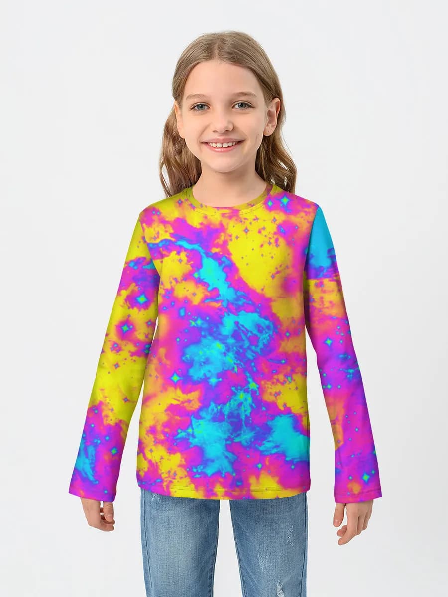 Neon Psychedelic Nebula
