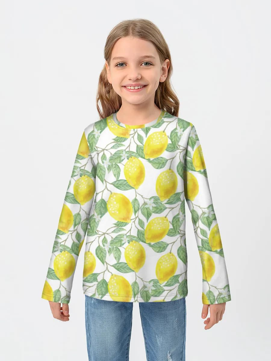 Watercolor Lemon Branches