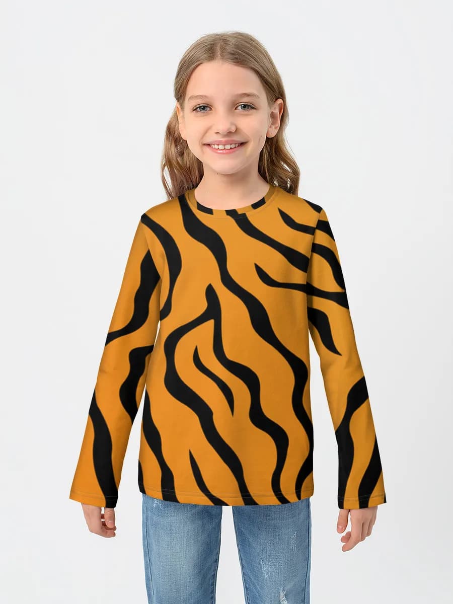 Orange Tiger Stripes