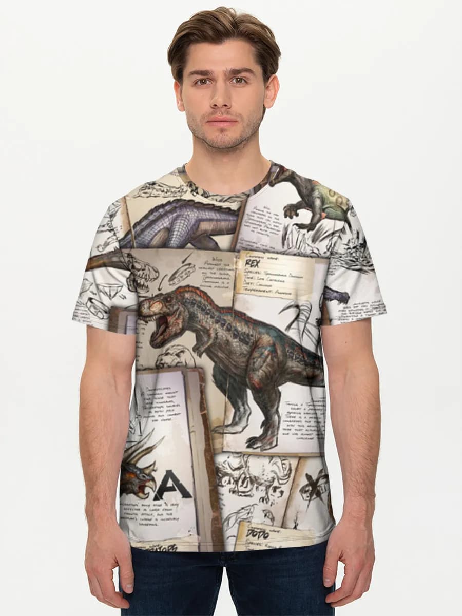 Men's basic cotton T-shirt