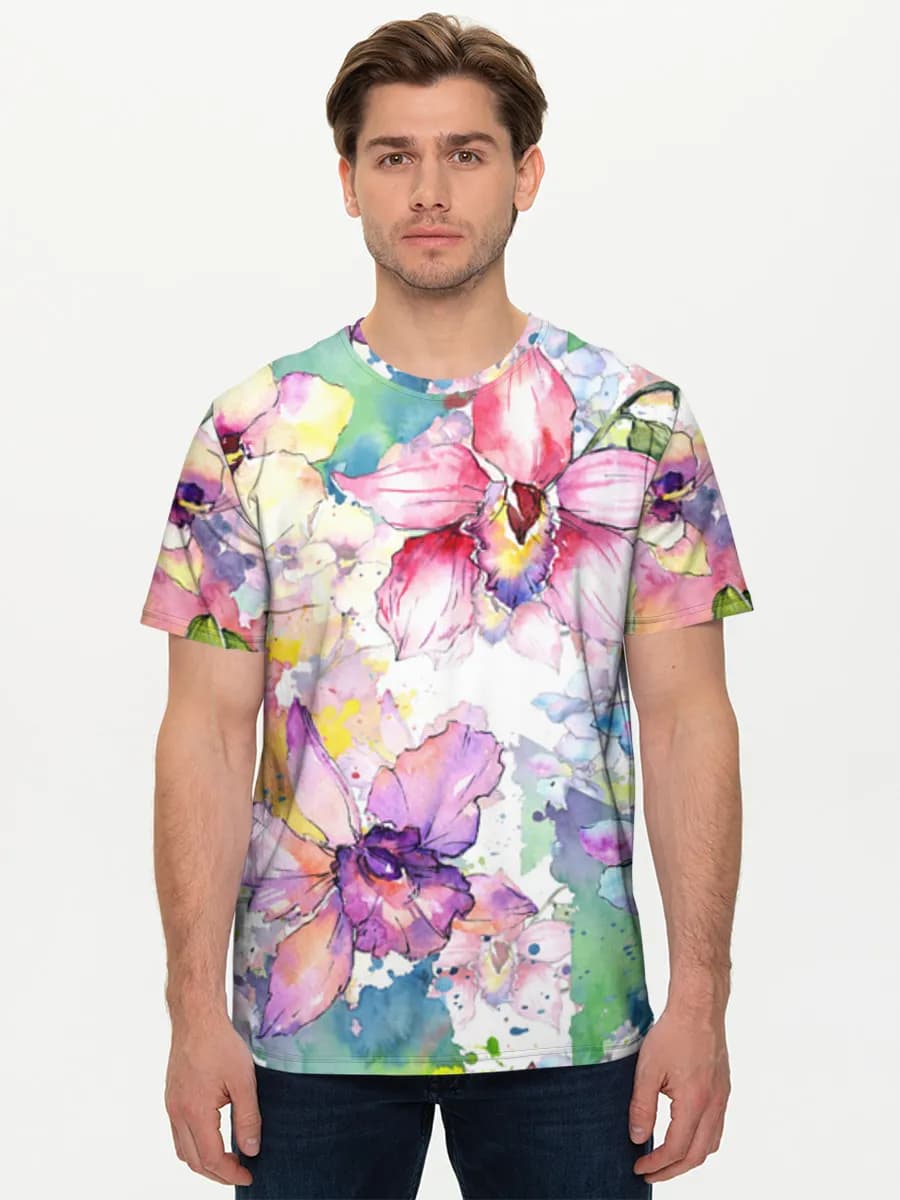 Men's basic cotton T-shirt