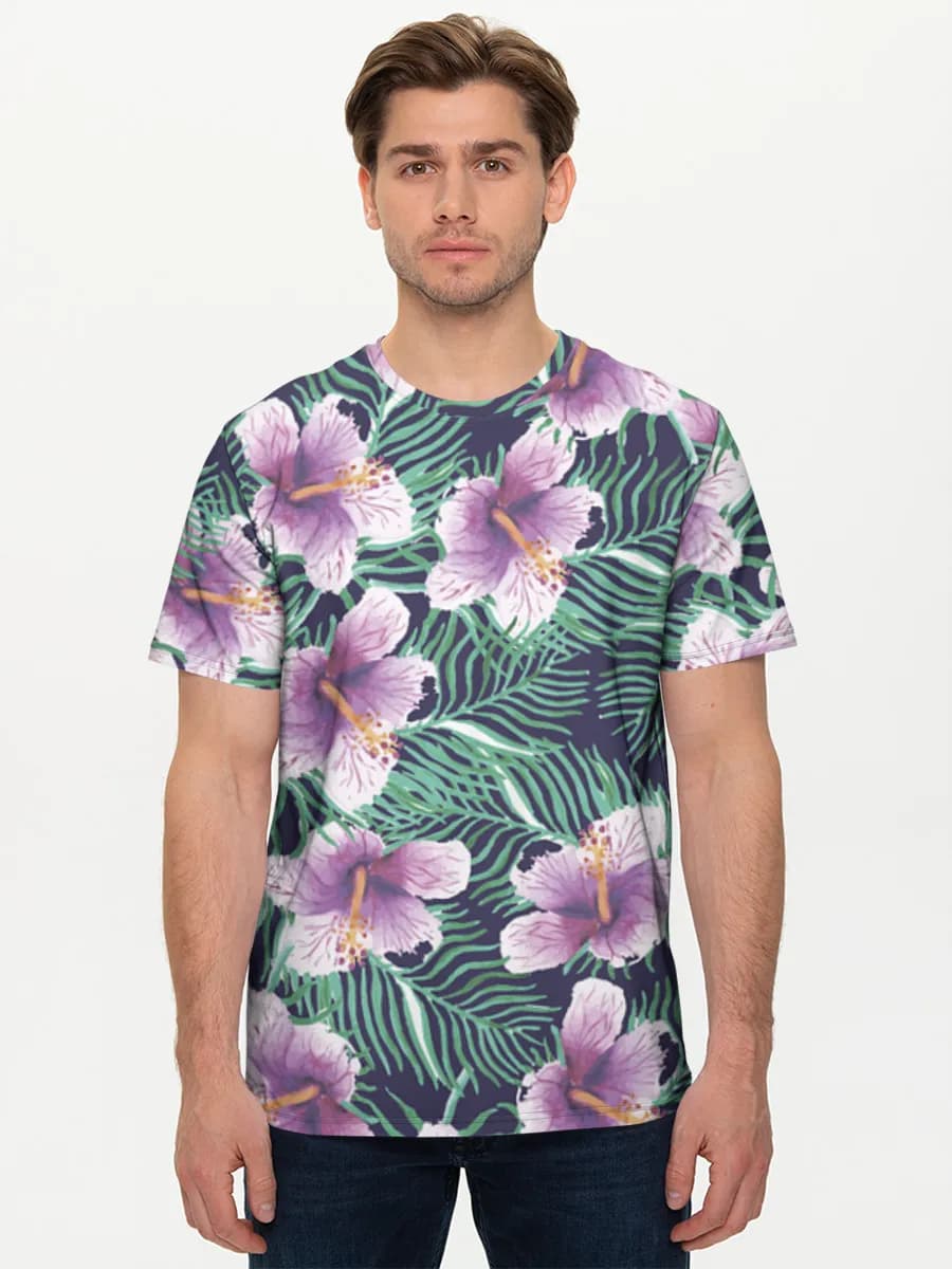 Men's basic cotton T-shirt