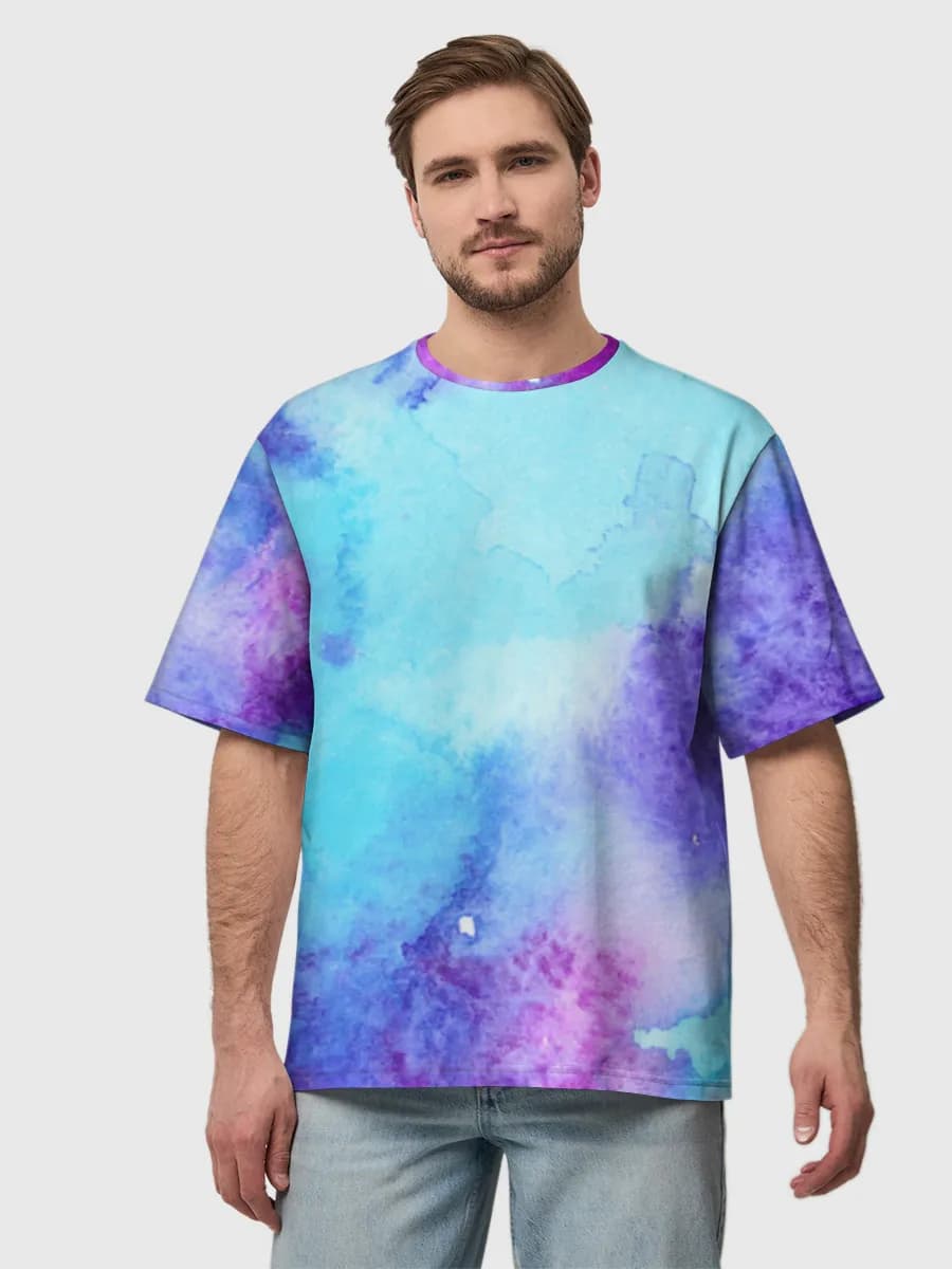 Men's oversized cotton T-shirt