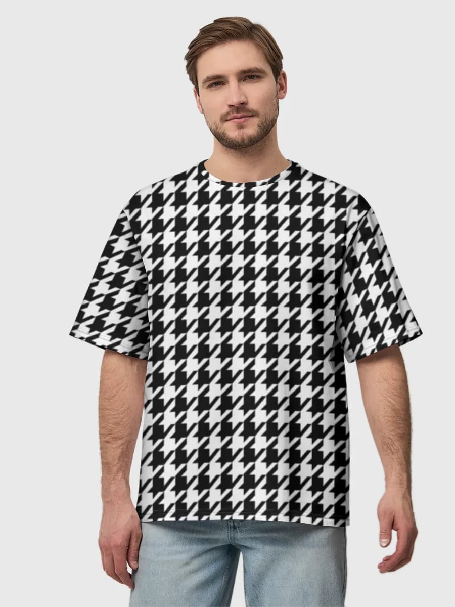 Men's oversized cotton T-shirt