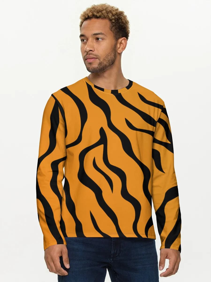 Orange Tiger Stripes