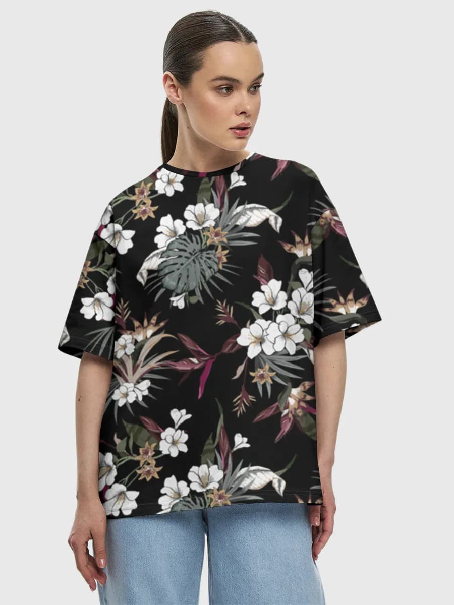 Dark Tropical Florals