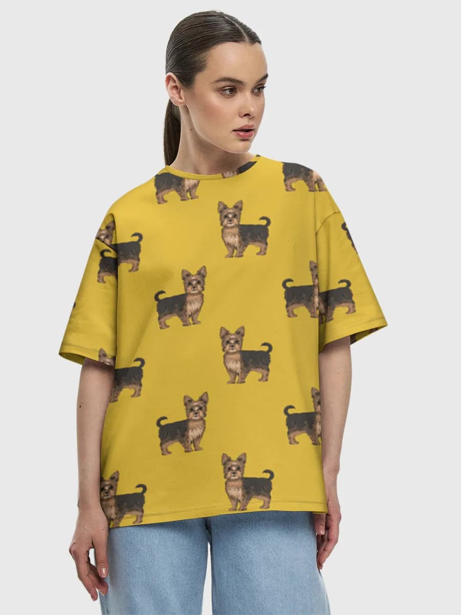 Women's oversized cotton T-shirt