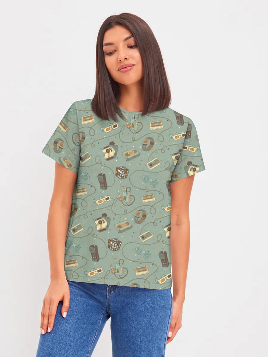 Women's basic cotton T-shirt