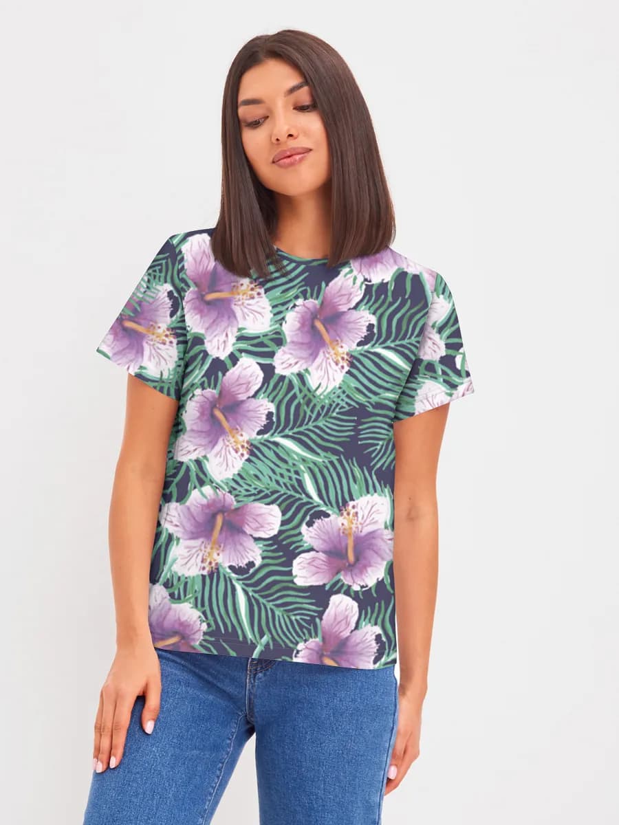 Women's basic cotton T-shirt