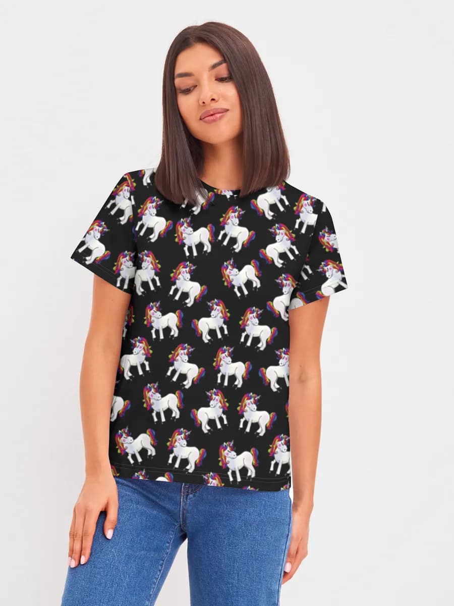 Women's basic cotton T-shirt