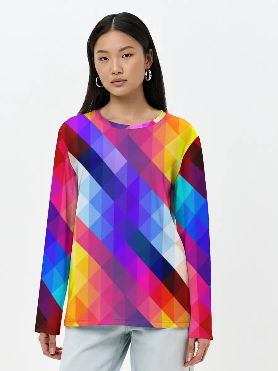 Rainbow Geometric Diamonds