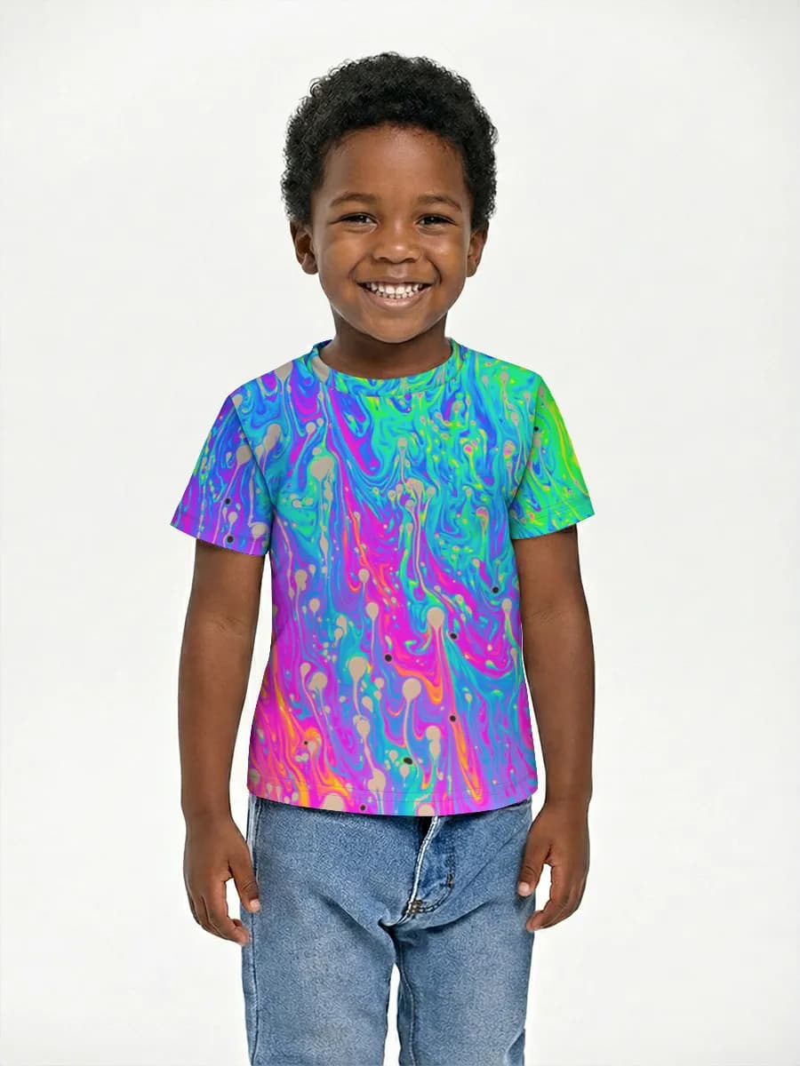 Children's cotton T-shirt (for boys. Copy)