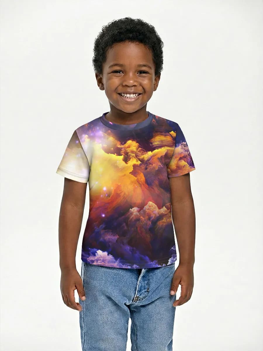 Children's cotton T-shirt (for boys. Copy)
