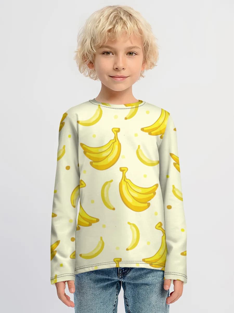 Playful Banana Illustration