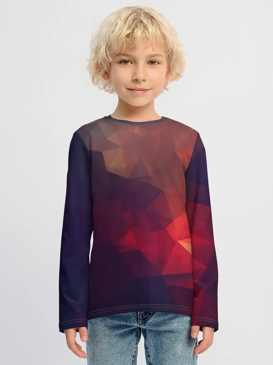 Low Poly Gradient Geometry