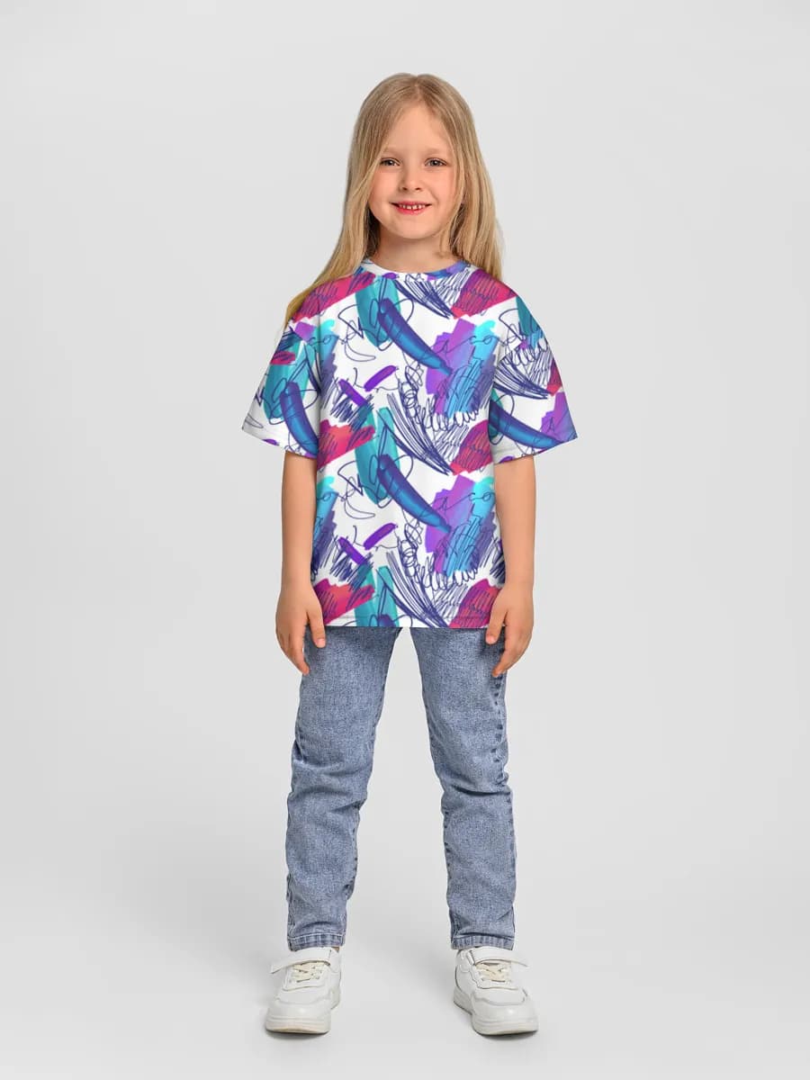Children's T-shirt. Oversized