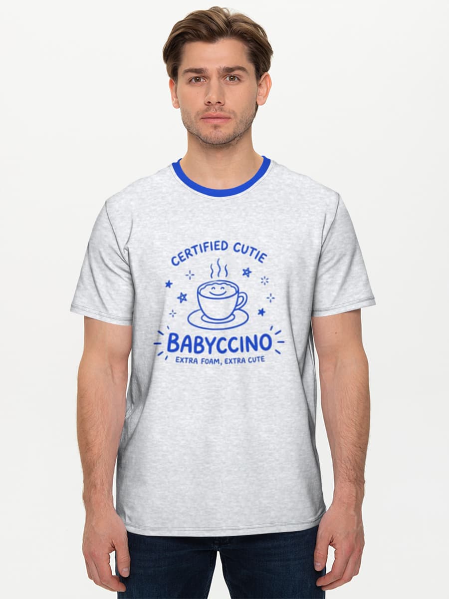 Men's basic cotton T-shirt