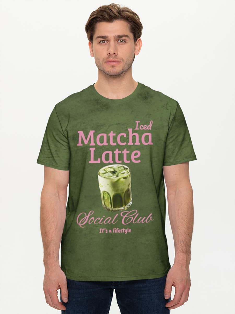 Iced Matcha Latte Social Club