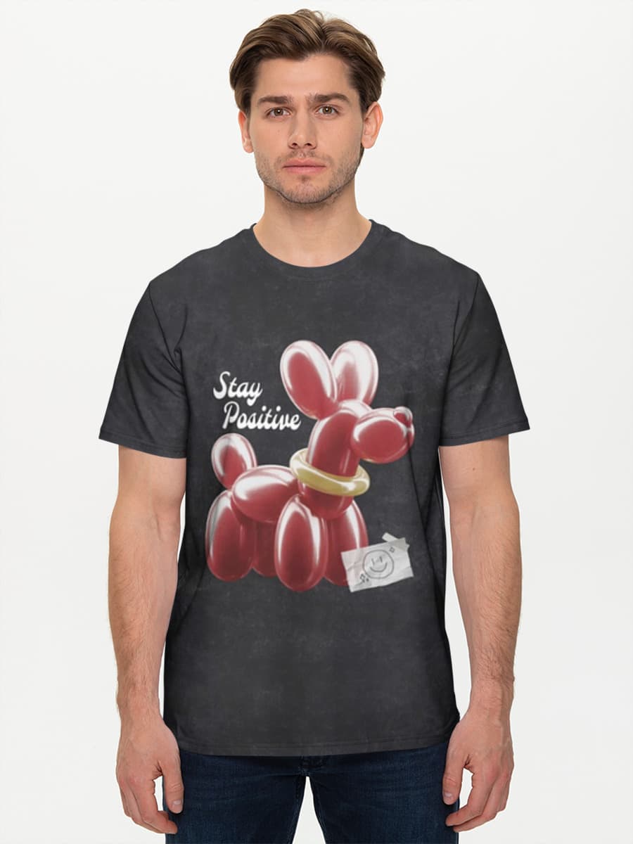 Stay Positive Balloon Dog