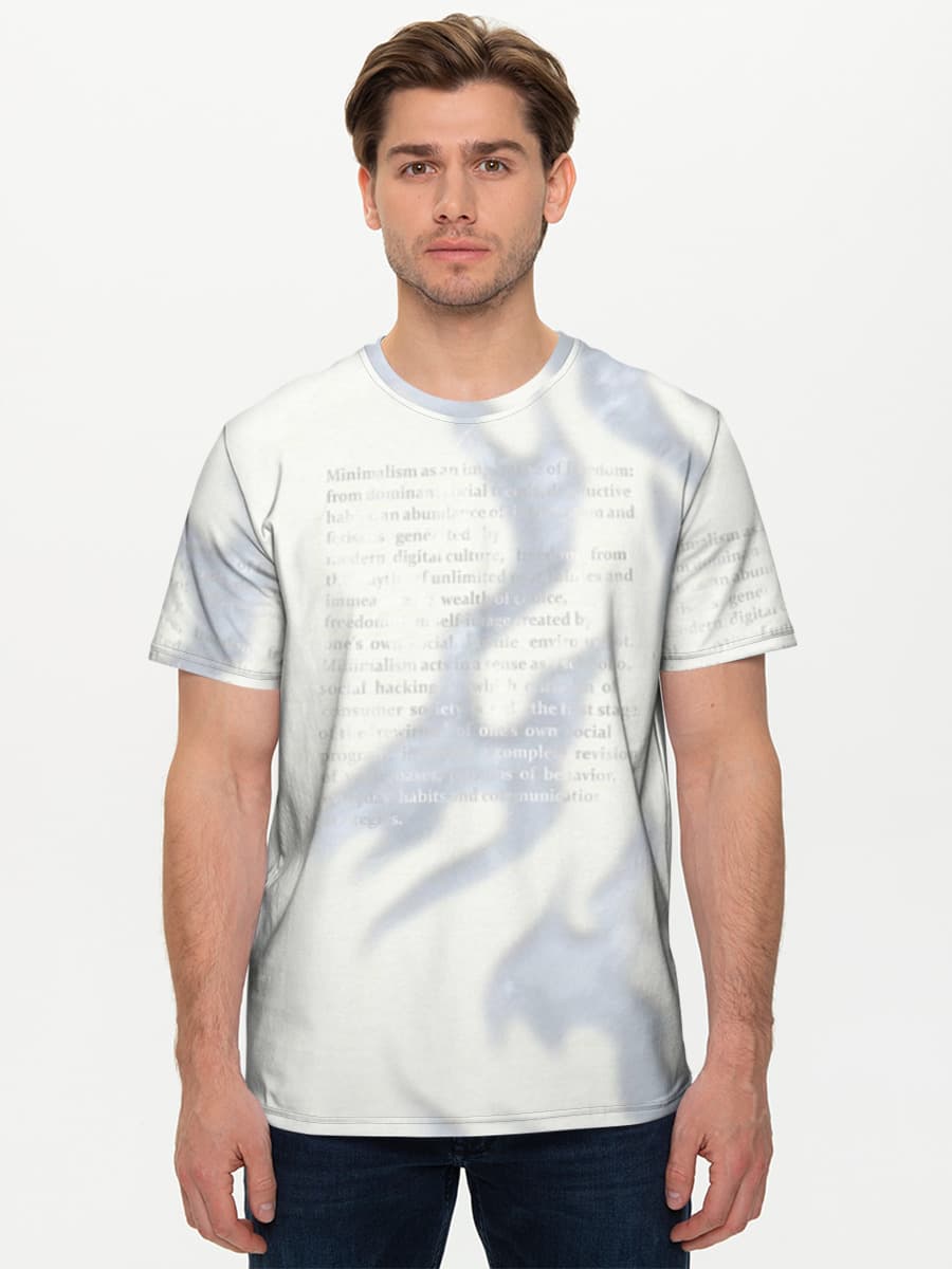 Men's basic cotton T-shirt