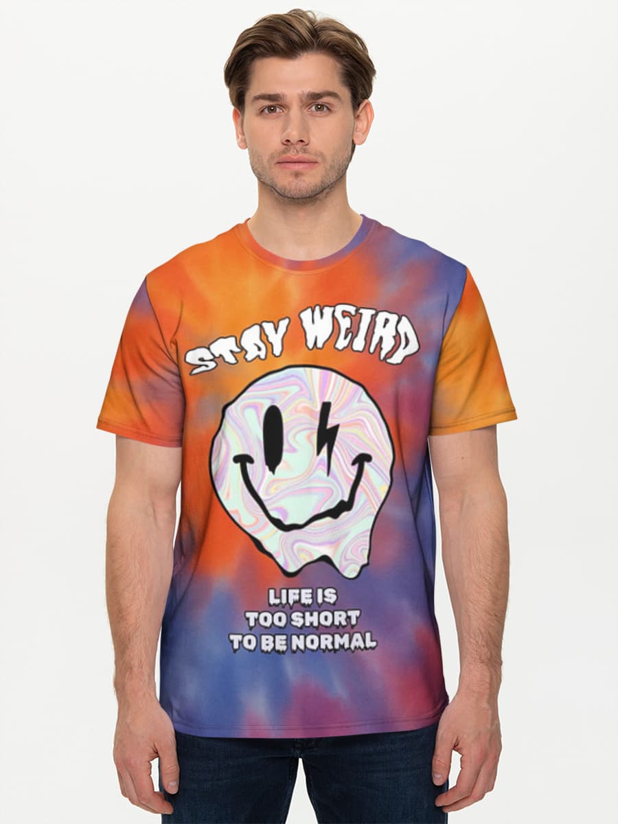 Men's basic cotton T-shirt