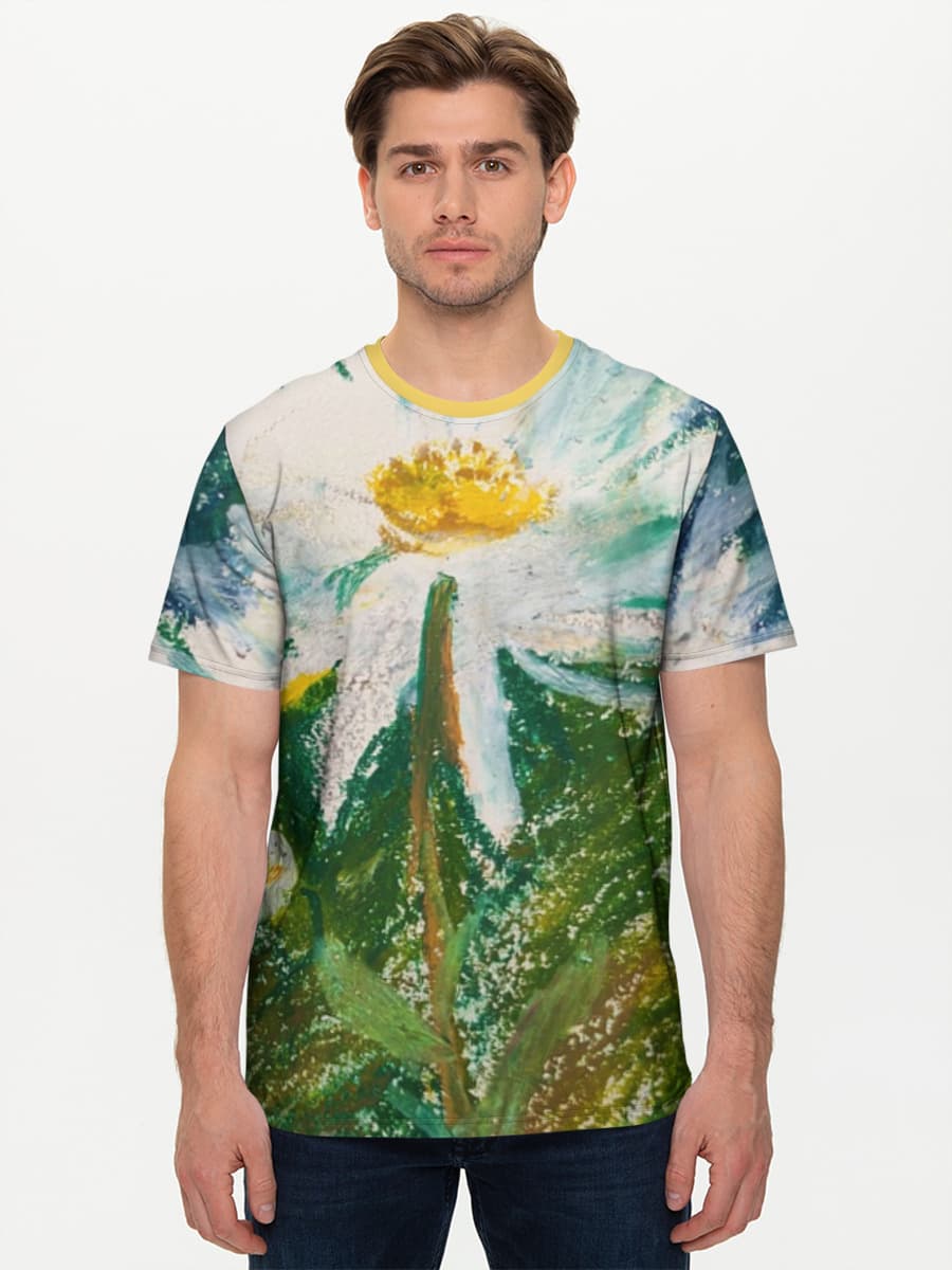 Men's basic cotton T-shirt