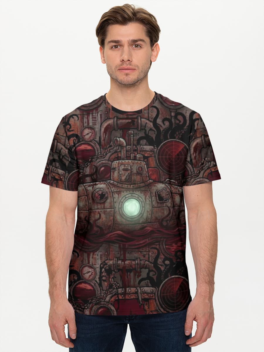 Men's basic cotton T-shirt