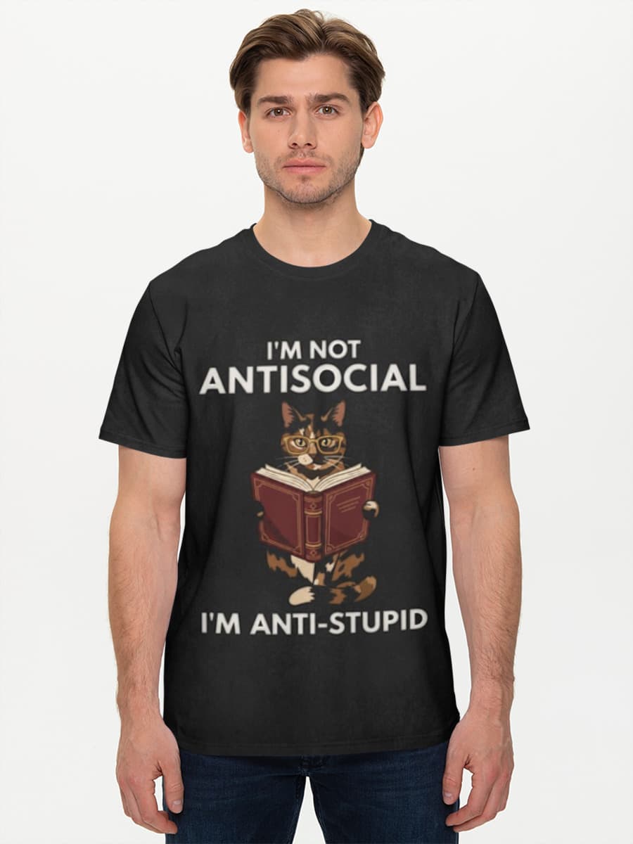 Antisocial Anti-Stupid Cat
