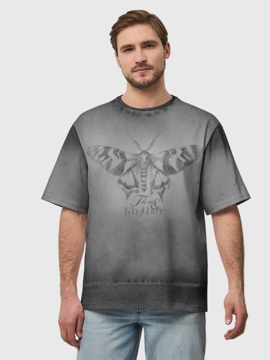 Men's oversized cotton T-shirt