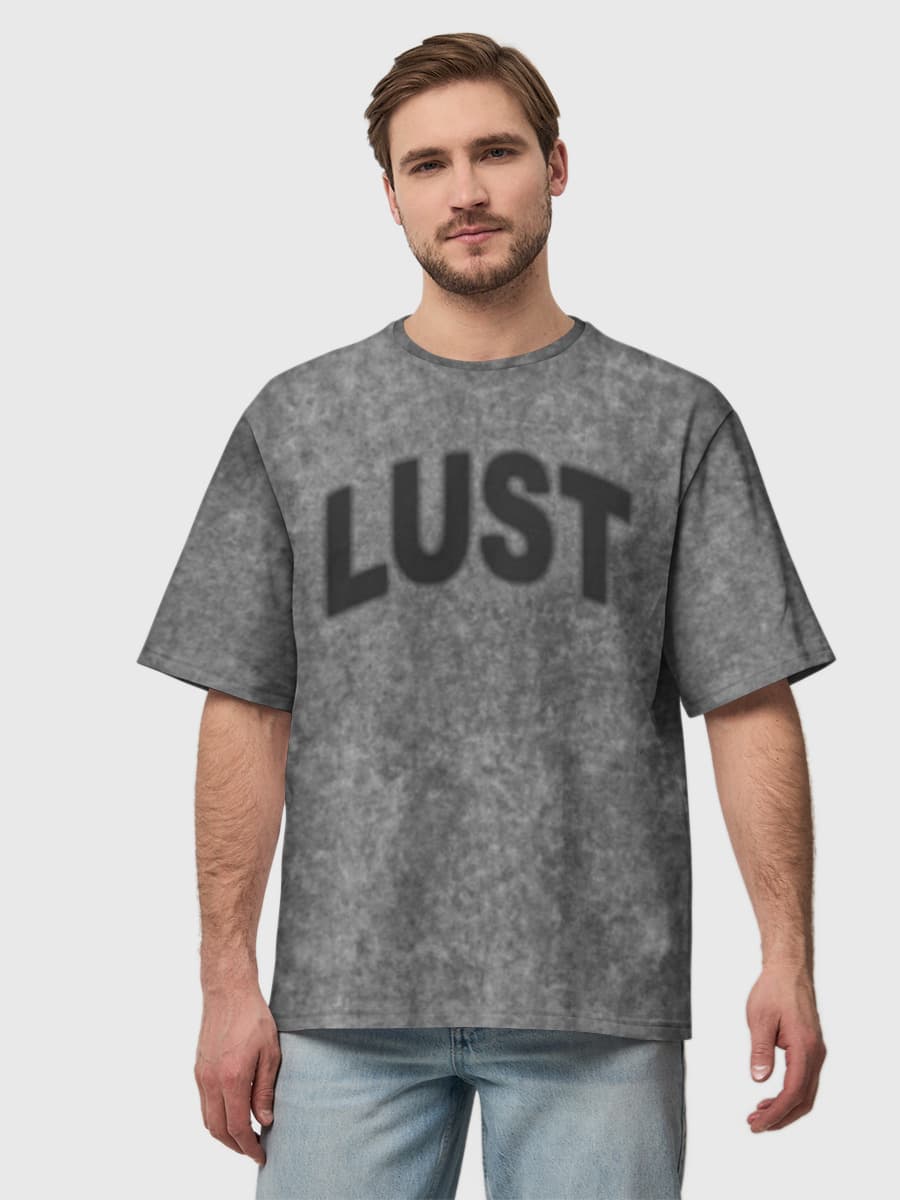 Men's oversized cotton T-shirt